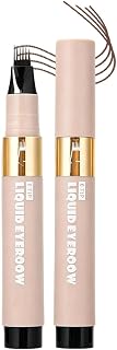 Brow Pen Waterproof Eyebrow Pen 6 Tip Brow Pencil | Eyebrow Makeup Pen 11.2cm, For Women Ladies Wife Daily Wear Home Travel Shopping Night Out Date Holiday
