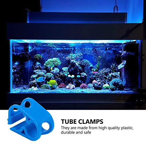 ULTECHNOVO Braçadeiras de Tubo de Plástico 24Pcs Braçadeira de Tubo Ajustável Braçadeira de Mangueir