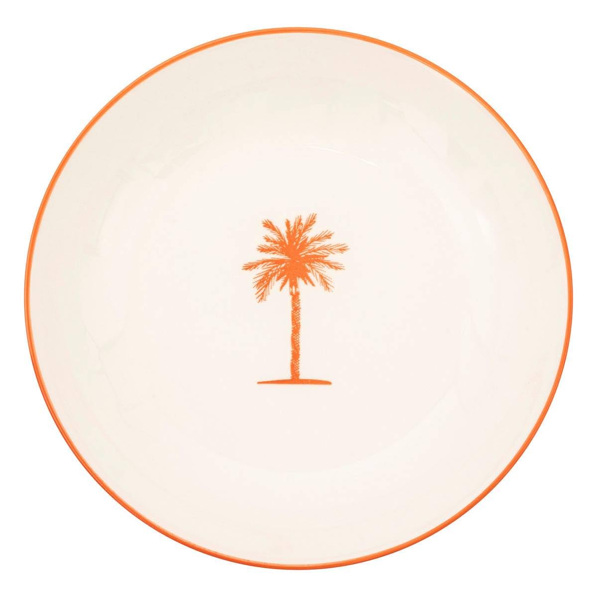 Secret de Gourmet - Lote de 6 platos hondos de porcelana "yucatán" d20cm