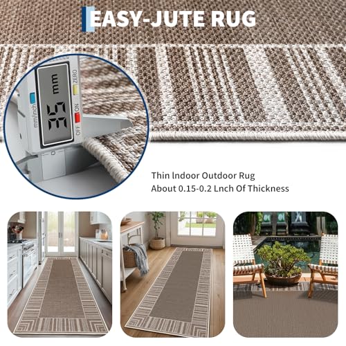 Tapete GarveeHome 5x7 ft Lavable Antideslizante miniatura 5
