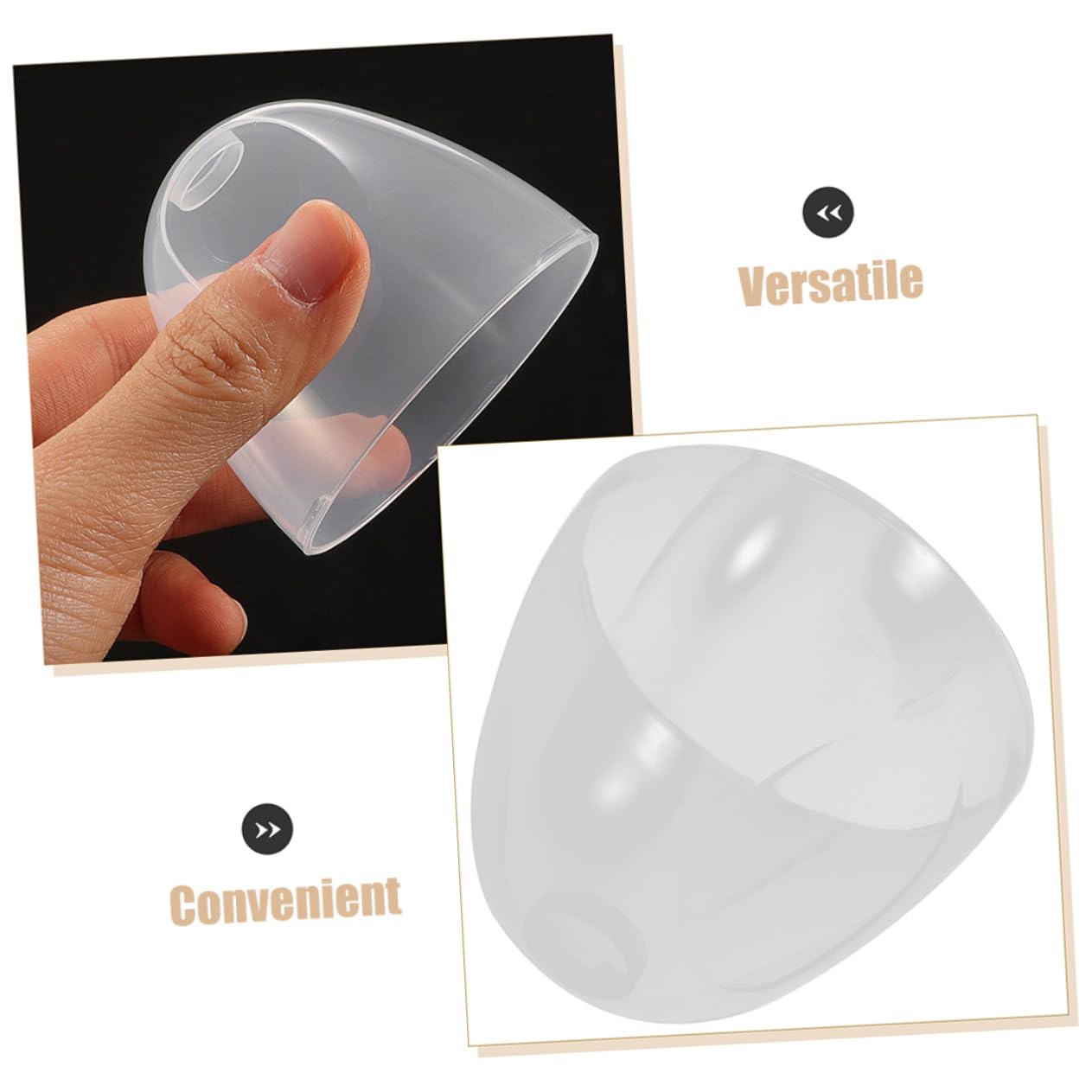 TOYANDONA 4Piezas Biberón Reutilizables Accesorios para Biberones de Cuello Tapa Antipolvo y Tapa Repuesto para Alimentación Infantil Compatibles con Contenedores