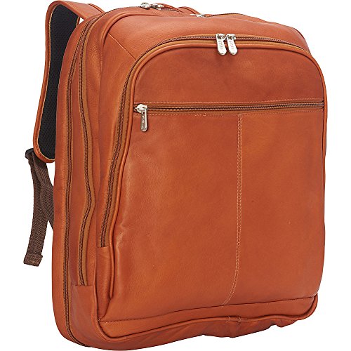 Piel Leather XL Laptop Travel Backpack, Saddle, One Size
