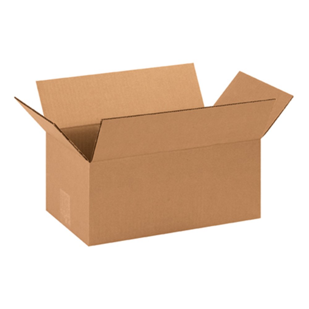 Aviditi 1486R Wellpappkarton, 36 cm L x 22 cm B x 15 cm H, für Versand, Verpacken und Umzug (25 Stück)
