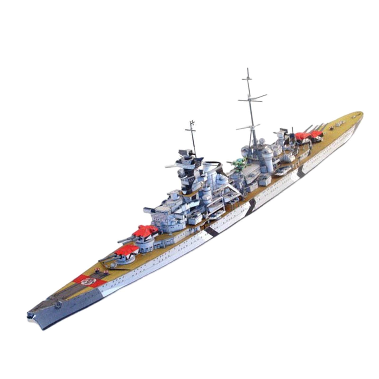 1:400 3D Puzzle Gifts Decorative Durable Boat Toy for Adults Kids Beginners|1 Ship Model(Unassembled)| Airplanes| RC Model Vehicles & Kits | Radio Control & Control Line |Toys & Hobbies-image-27