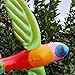 4 Pcs Inflatable Flying Parrot Colorful Inflatable Parrot Birds Decorations for Birthday Baby Shower Wedding Summer Luau Beach Pool Hawaii Hawaiian Tropical Holiday Carnival Party Supplies Favors