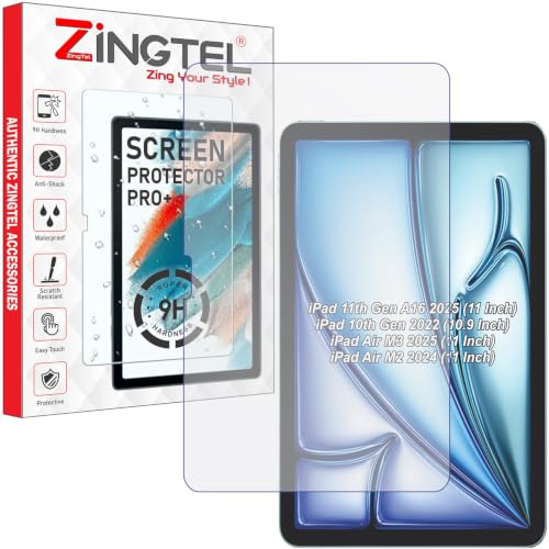 Image of Matte Screen Guard Compatible With iPad Air 11 Inch M3 2025 / M2 2024 & iPad 11th Gen A16 2025 (11 inch Inch Tab) & Apple i-Pad 10th Gen 10.9 inch Inch 2022 Tablet Not a Tempered Glass Protector