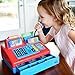 Ben Franklin Toys Talking Toy Cash Register - store learning play set with 3 languages, paging microphone, credit card, bank card and play money