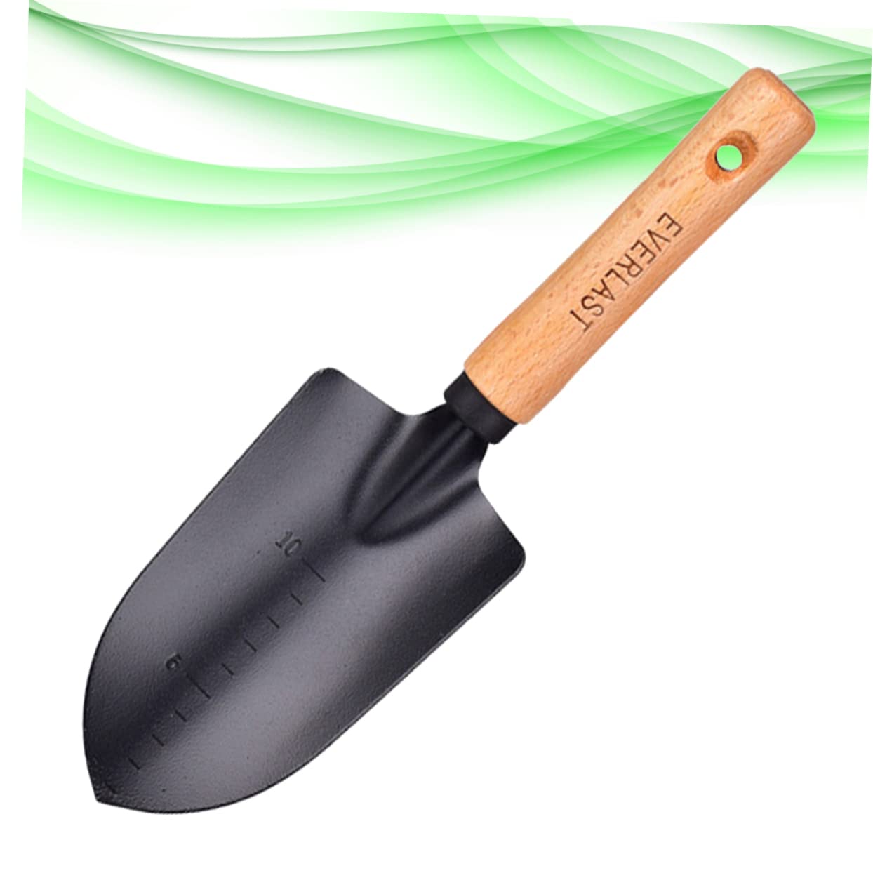 KONTONTY 2pcs Gardening Tools Garden Spade Potted Shovel Mini Tools Gardeners Tools for Garden Trowel Aluminum Garden Tools Soil Losing Shovel Tool Wooden Bonsai Survive