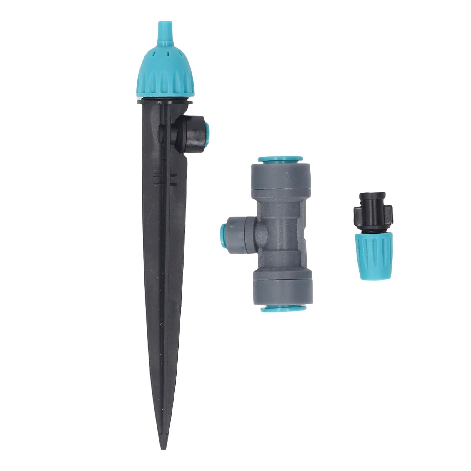 Generic de Riego por Microgoteo para Invernadero, Cabezal de Pulverización Ajustable Resistente, Kit de Riego Automático para Cama de Jardín, Patio y Césped, 10m