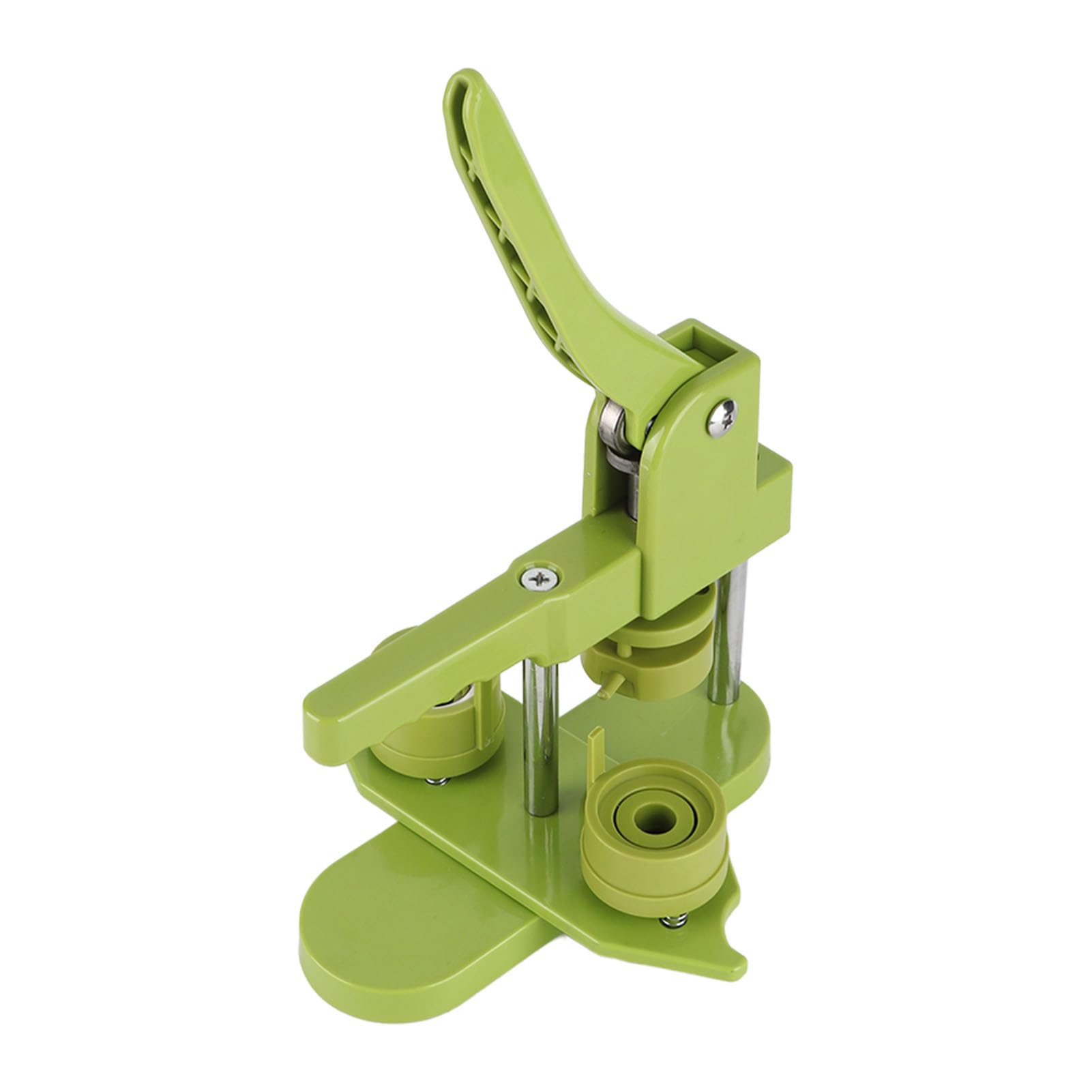 Macchina per Creare Bottoni, Kit Macchina per Creare Spilli in ABS con Parti da 100 Pezzi, Libro con Modelli, Taglierina di Carta, Impugnatura Ergonomica, per Lavoretti con Badge Fai da Te