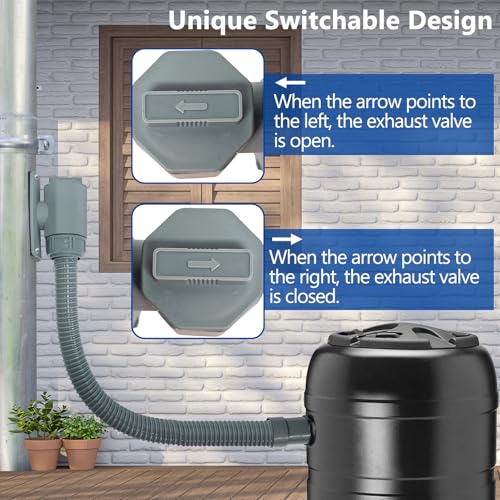 Système de collecte d'eau durable et résistant pour cuve de jardin - 6