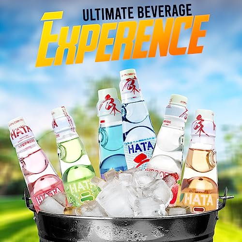 Fusion Select Ramune Japanese Soda - Classic Carbonated Japanese Drinks - Fizzy Ramune Soda Drink from Japan in Codd-Neck Bottles with Marble Stoppers - 6.76 oz, 6-Pack (6Bottle- Variety) - Image 5