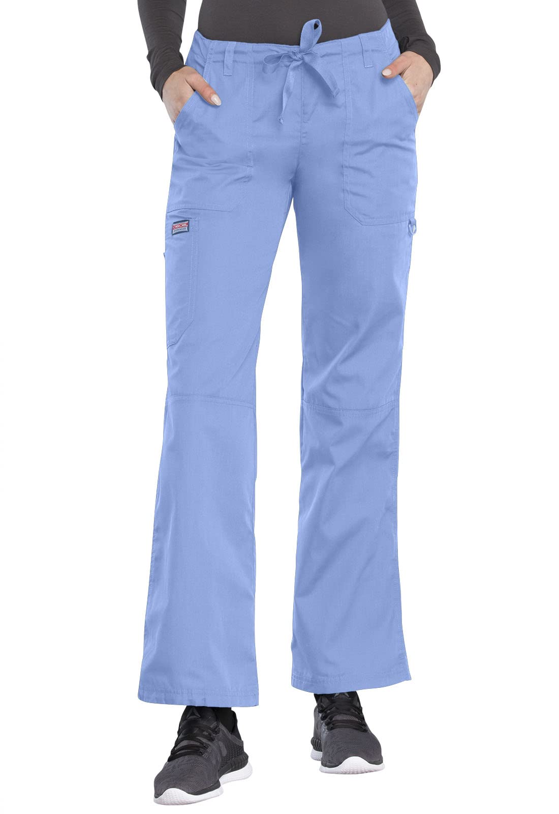 Cherokee Women Scrubs Pant Workwear Originals Drawstring Cargo 4020