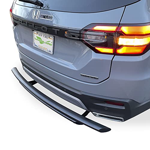 Vanguard Black Powdercoat Double Layer Rear Bumper Guard | Compatible with 22-23 Acura MDX 23-24 Honda Pilot