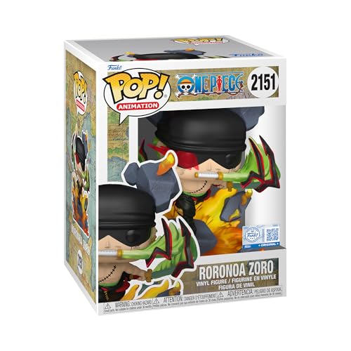 Funko Pop! Premium: One Piece - Roronoa Zoro - (KOH)- Exclusiva Amazon - Figura de Vinilo Coleccionable - Idea de Regalo - Mercancia Oficial - Juguetes para Niños y Adultos - Anime Fans