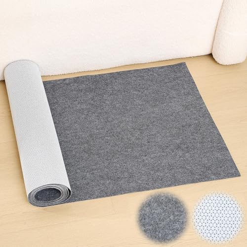 Drydiet Grauer Bootsteppich, Marine-Teppich, Marinequalität, Matte für Boote, wasserdicht, für Außenbereich, Terrasse, Veranda, Garage, Küche, Badezimmer, Außenbereich, Teppich, Läufer, rutschfester