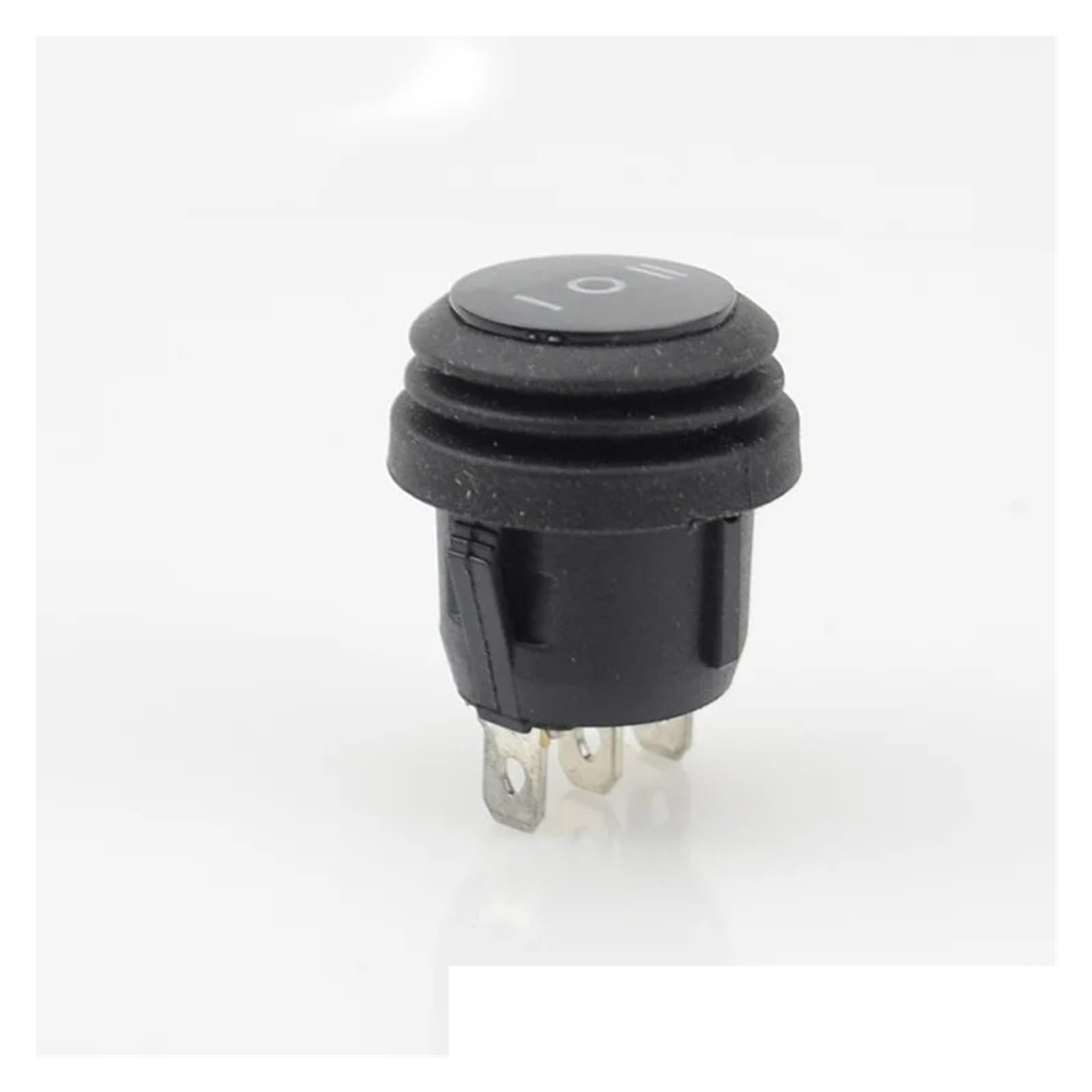 1 Mini Interruptor Basculante Redondo Resistente Al Agua KCD1, Encendido/Apagado, 3 Pines, 6 A 250 V CA/10 A 125 CA(3p On-Off-on)