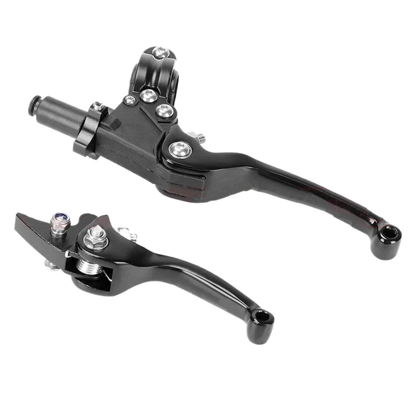 FOYMGMSPAP for ZX6R for ZX636 for ZX10R for ZX25R for ZX 6R for ZX 636 for ZX 10R for ZX 25R Handle Anti-Fall Brake Handle Clutch Brake Clutch Grips Levers(Black)