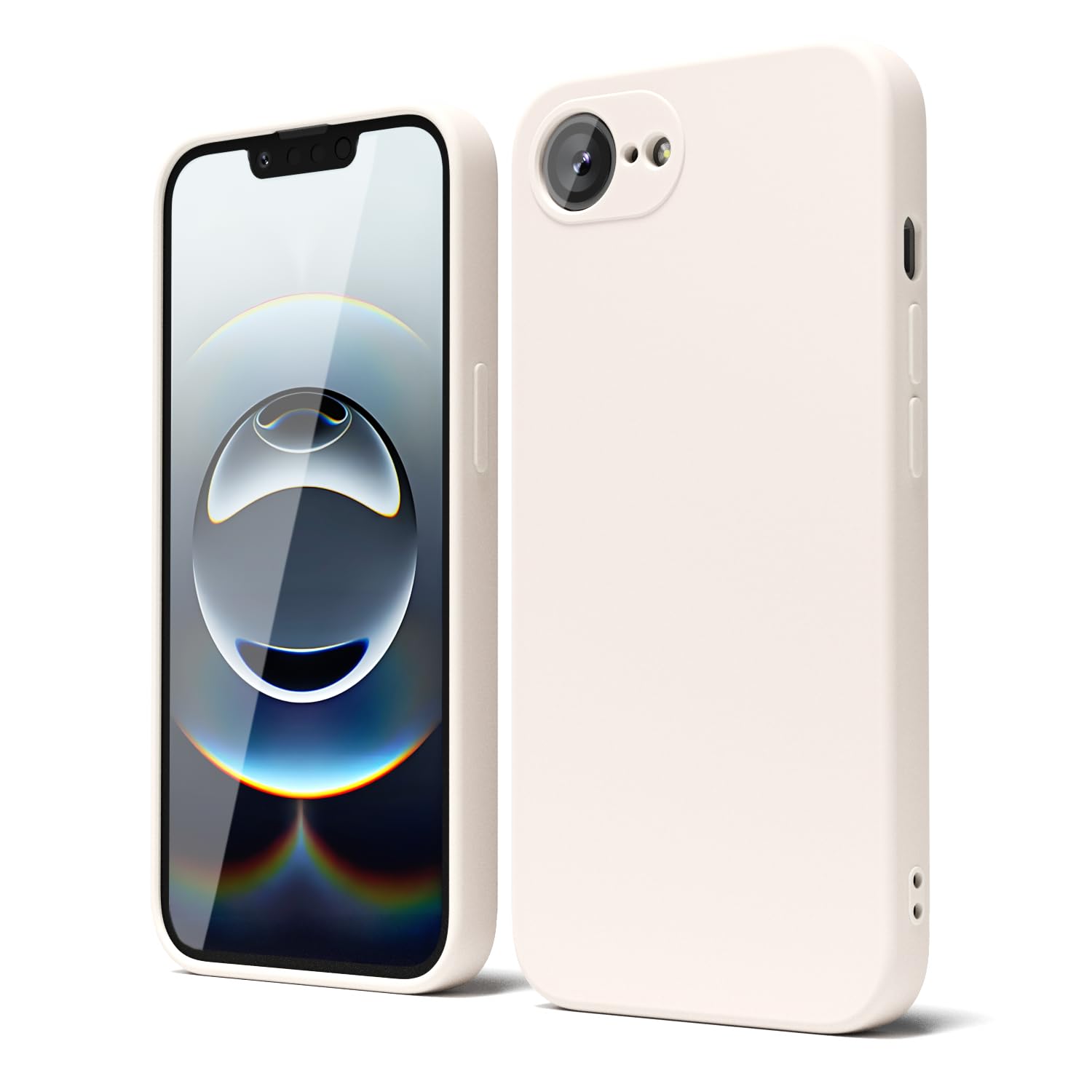 oakxco for iPhone 16 Pro Max Case Liquid Silicone, Soft Rubber Gel Elegant Aesthetic Basic Simple Cover, Cute Thin Slim TPU Matte Solid Color Plain Smooth Case for Women Girl, Light Pink — view 608