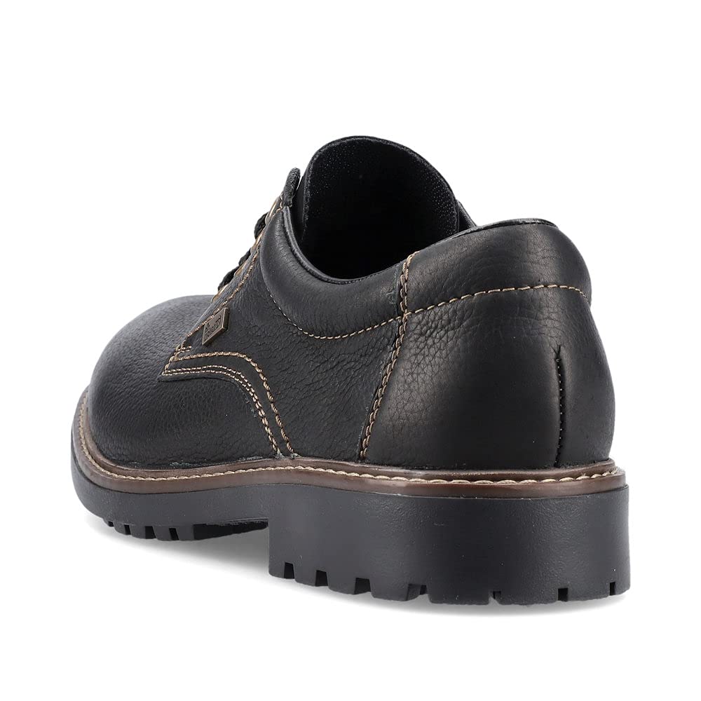 Rieker Herren Bequemschuhe B4610, Männer Schnürschuhe, wasserabweisend, riekerTEX