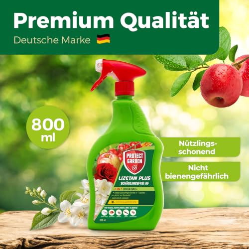 PROTECT GARDEN Lizetan Plus Schädlingsfrei AF, Blattlausfrei, Blattläuse und Schädlinge bekämpfen an Zierpflanzen, Rosen, Obst und Gemüse… – Ansicht 6