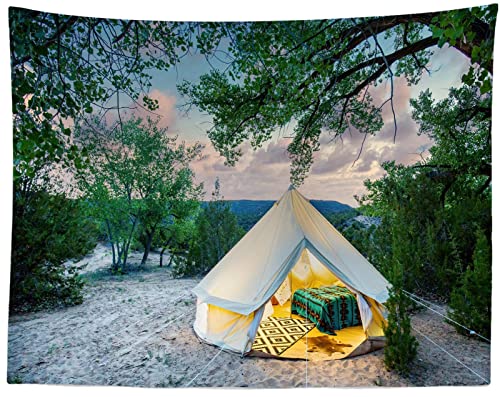 Tenture Murale Paysage de Montagne | Idée Cadeau Tendance pour Studio Étudiant
