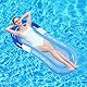 Luftmatratze Pool Hängematte, Aufblasbares Schwimmbett, Schwebende Luftmatratze mit Mesh, Pool Matratze, Schwimmsessel Hängematte Aufblasbare, Pool Hängematte, Für Strand, See & Garten