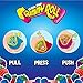 Push Pop Gummy Roll Valentine's Candy Gummies, 8Ct Individually Wrapped Gummies in Assorted Fruity Flavors, Full Size Chewy Candy, Birthday Party Favors, Valentine's Gifts, Goodie Bags for Kids