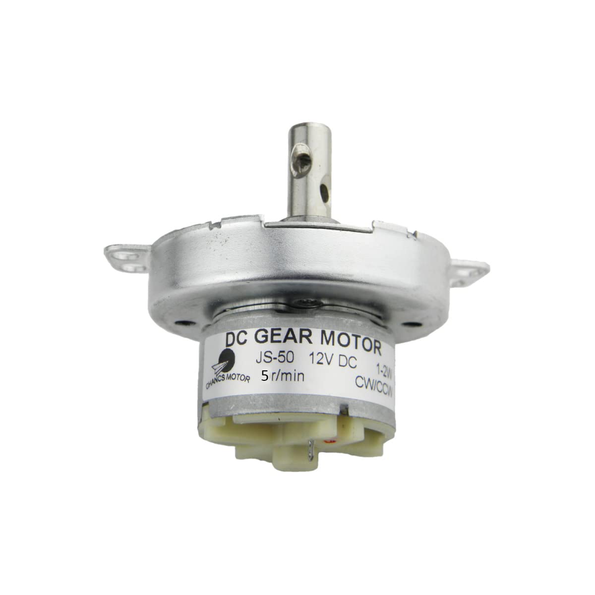CHANCS 12V Turbo-Schneckenmotor Mit Selbsthemmung – 1 RPM, 50 Kg.cm Drehmoment, Für Fenster- & Vorhangautomation