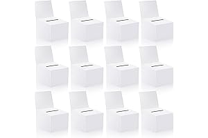 12 Halloween Costume Voting Ballot Box with Spooky Design