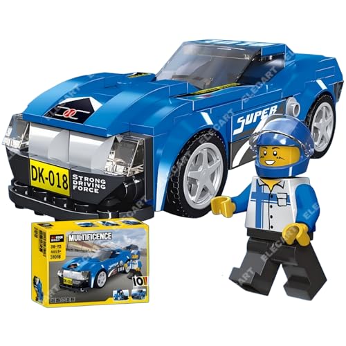 Image of 10 in 1 Speed Champion Model Cars Building Toys | Model Car Kits Building Blocks, Sports Race Car Building Kits for Adults Kids 8+ | Bugaati Sports Car Building Blocks for Kids & Adults