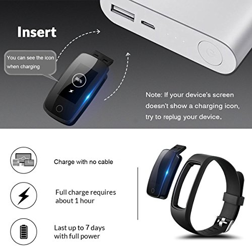image for Fitness Tracker with Heart Rate Monitor,Willful Fitness Watch Activity