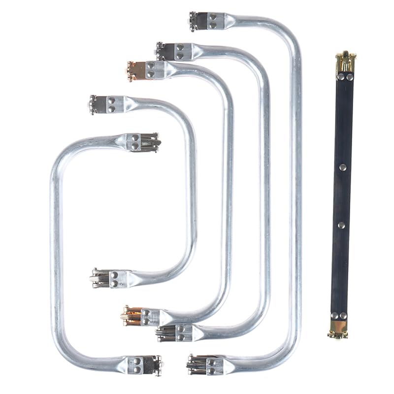 Metalowe zapięcia do torebek, 1PC Torebka damska Rama Metalowa Aluminiowa Rura Rama Uchwyt Torby Części Torby Sprzęgłowej Kiss Zapięcie Lockv(200x92mm)