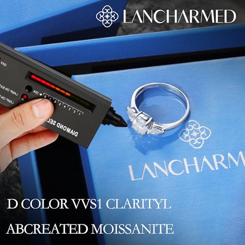 1.5ct Radiant Cut Moissanite Rings for Women D Color VVS1 Clarity Lab Created Moissanite Engagement Rings White Gold Plated Promise Ring Jewelry4