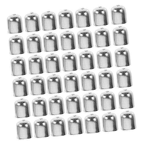 ULDIGI 100Pcs Tassel End Tip Caps for Jewelry Making Durable Cord Accessories for DIY Crafts Lightweight and Portable Present for Craft Lovers