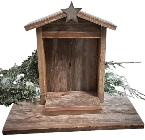 Handcrafted Creche for Willow Tree Nativity Set