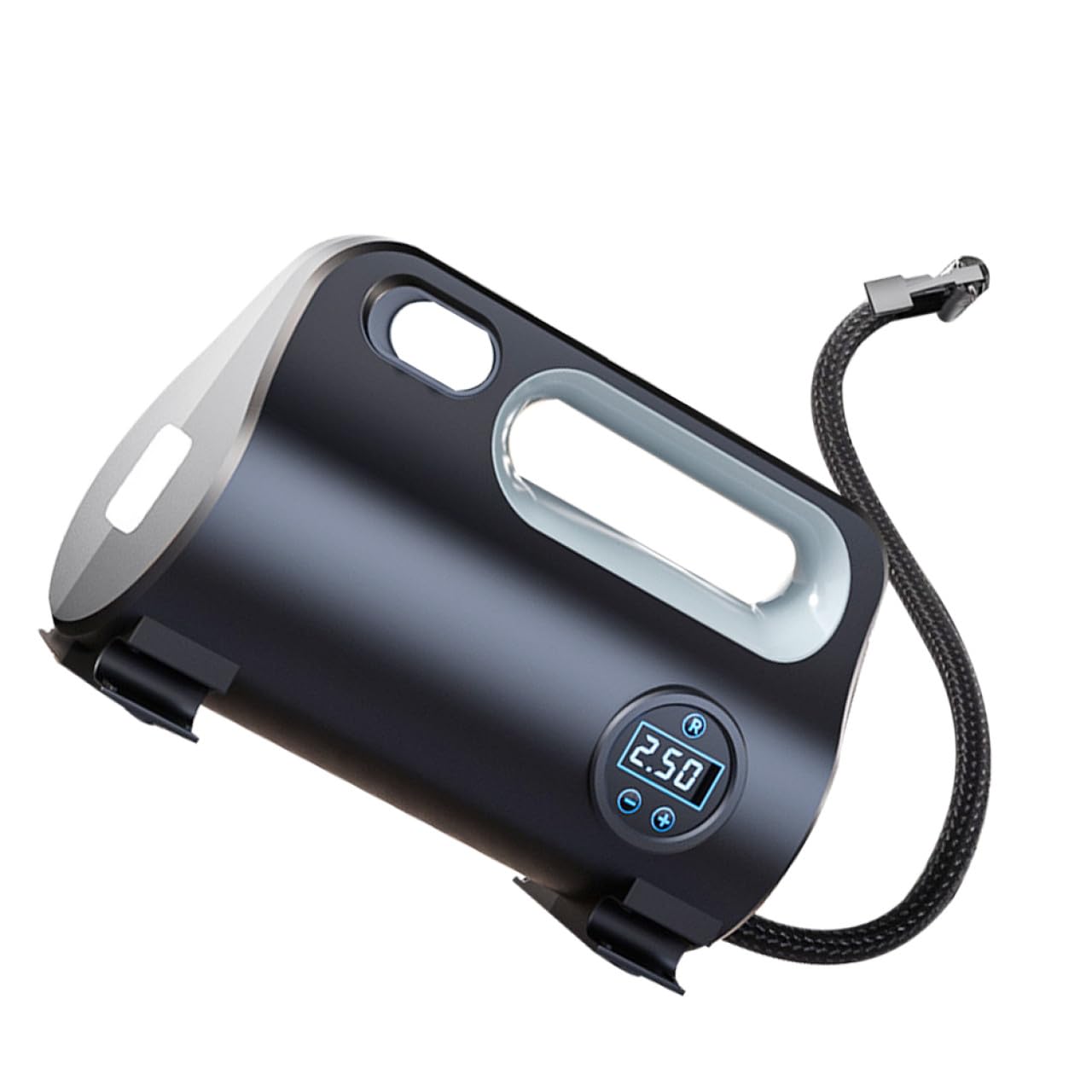 Ciieeo Compressore Aria Portatile per Auto 120w Dc12v Nero ABS