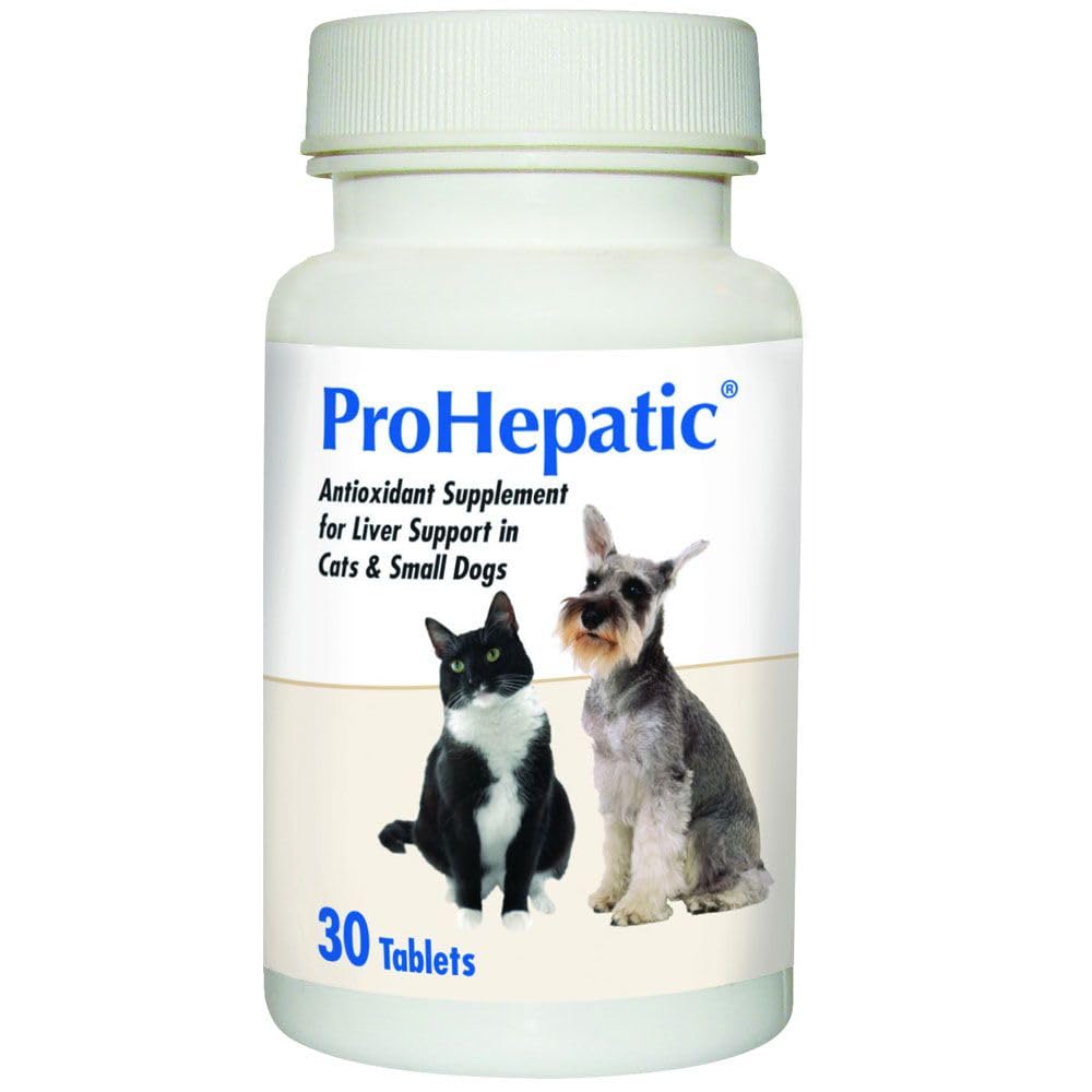 Prohepatic Liver Support Supplement for Cats Small Dogs (30 Tablets)