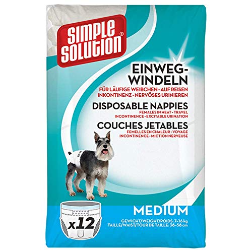 Simple Solution Hunde Windeln M