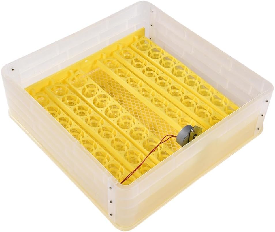 GRAND ORANGE Egg Incubator Automatic Digital Poultry Hatcher Machine Breeder with Temperature Control and Auto Turning for Hatching Chicken Duck Goose Quail Birds (96 Eggs)