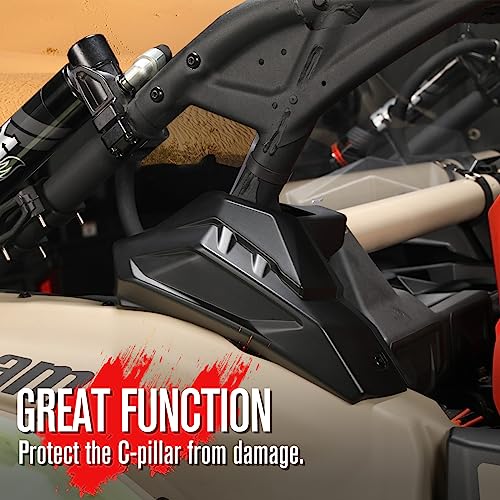 Protector de placa de pilar C para Can Am Maverick X3 MAX en rutas de montaña 4