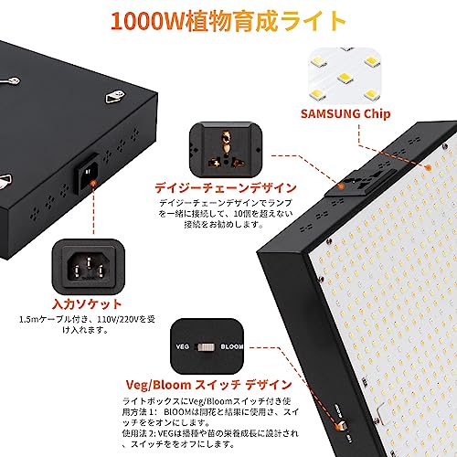 Amazon.co.jp: SMARUP: LED植物育成ライト&グロウテント