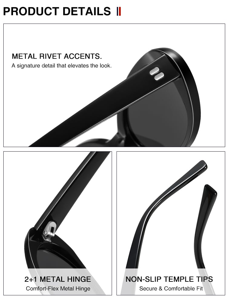 kimorn Gafas de sol ovaladas para mujeres y hombres, gafas de sol ovaladas pequeñas de los años 90, tonos vintage