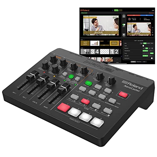 Sistema de livestreaming Roland AeroCaster VRC-01 — Potente solución de producción multicámara...