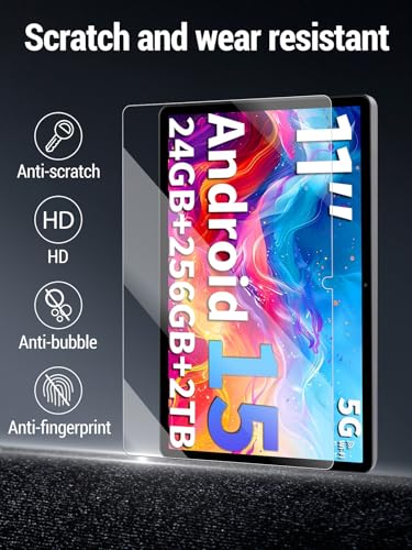 Protector de pantalla 9H para Relndoo P80 11” Pack x2 miniatura 2