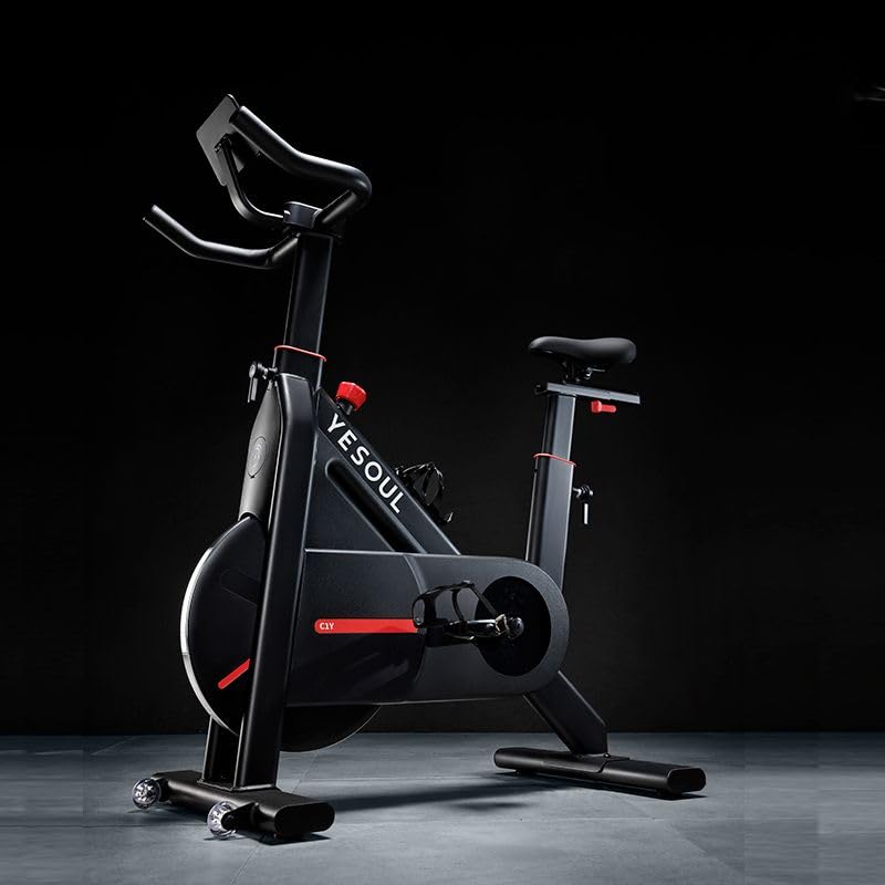 YESOUL YS-BC1, Xiaomi Connected Exercise Bike, App Included, Silent Transmission Strap, Black Gloss – Image 3