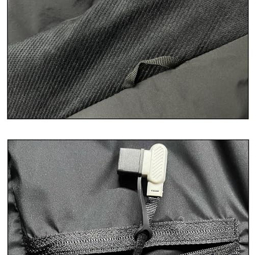 Veste chauffante homme à 3 températures réglables avec interface USB - 2