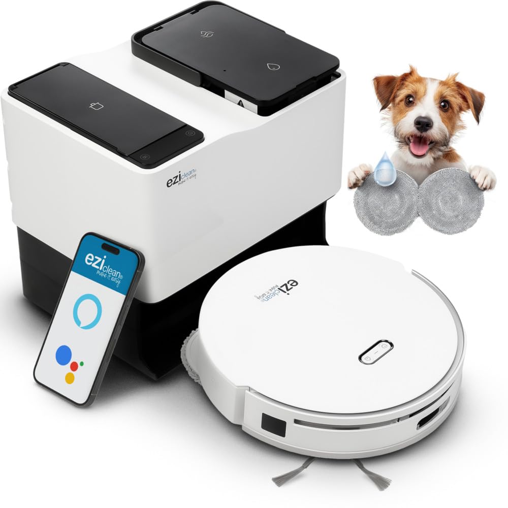 Z15 Pro robot odkurzający z bazą spustową eziclean® All In One Z15 Pro