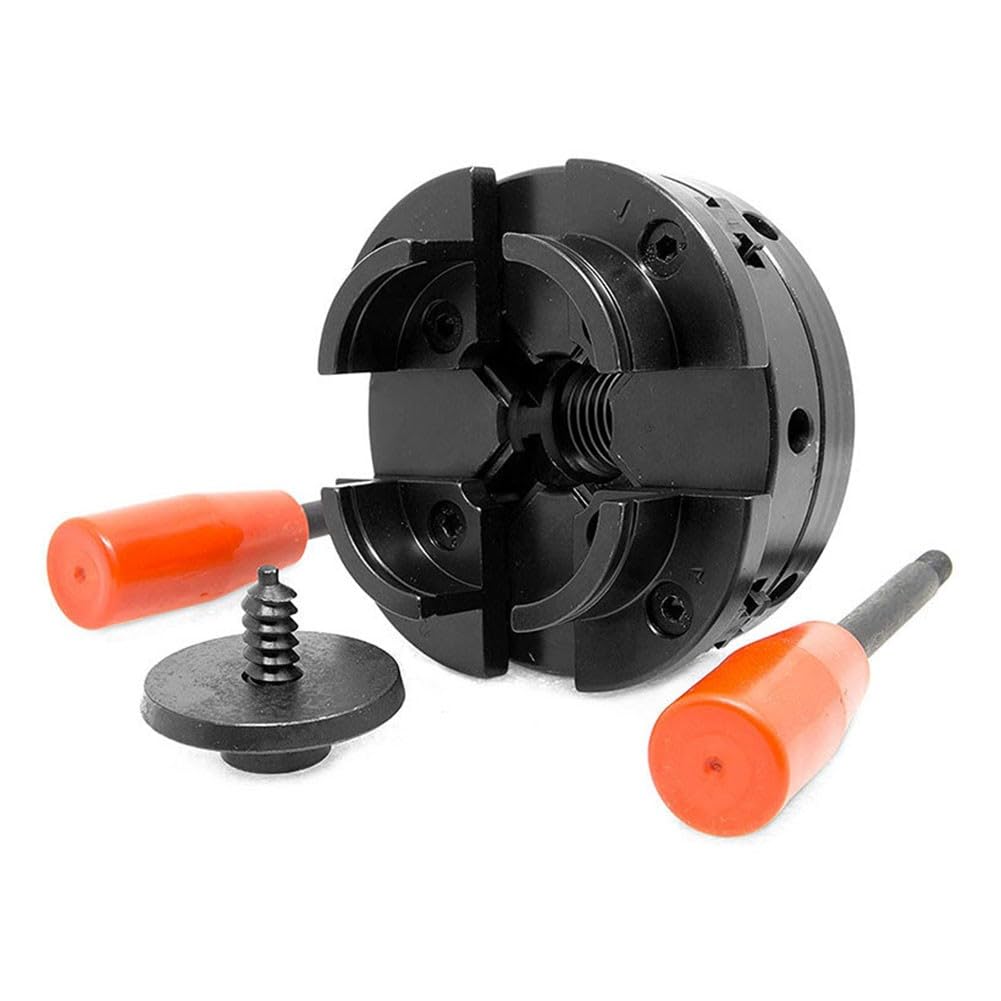 Juego de portabrocas de torno de madera autocentrado de 10 cm
