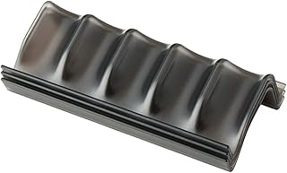 freneci Espositore per Bottiglie con Sfera a Rulli Su Scaffale per Olio Essenziale Da 3 Pezzi 5-20ml - Nero, Circa 14,6x7,5 cm